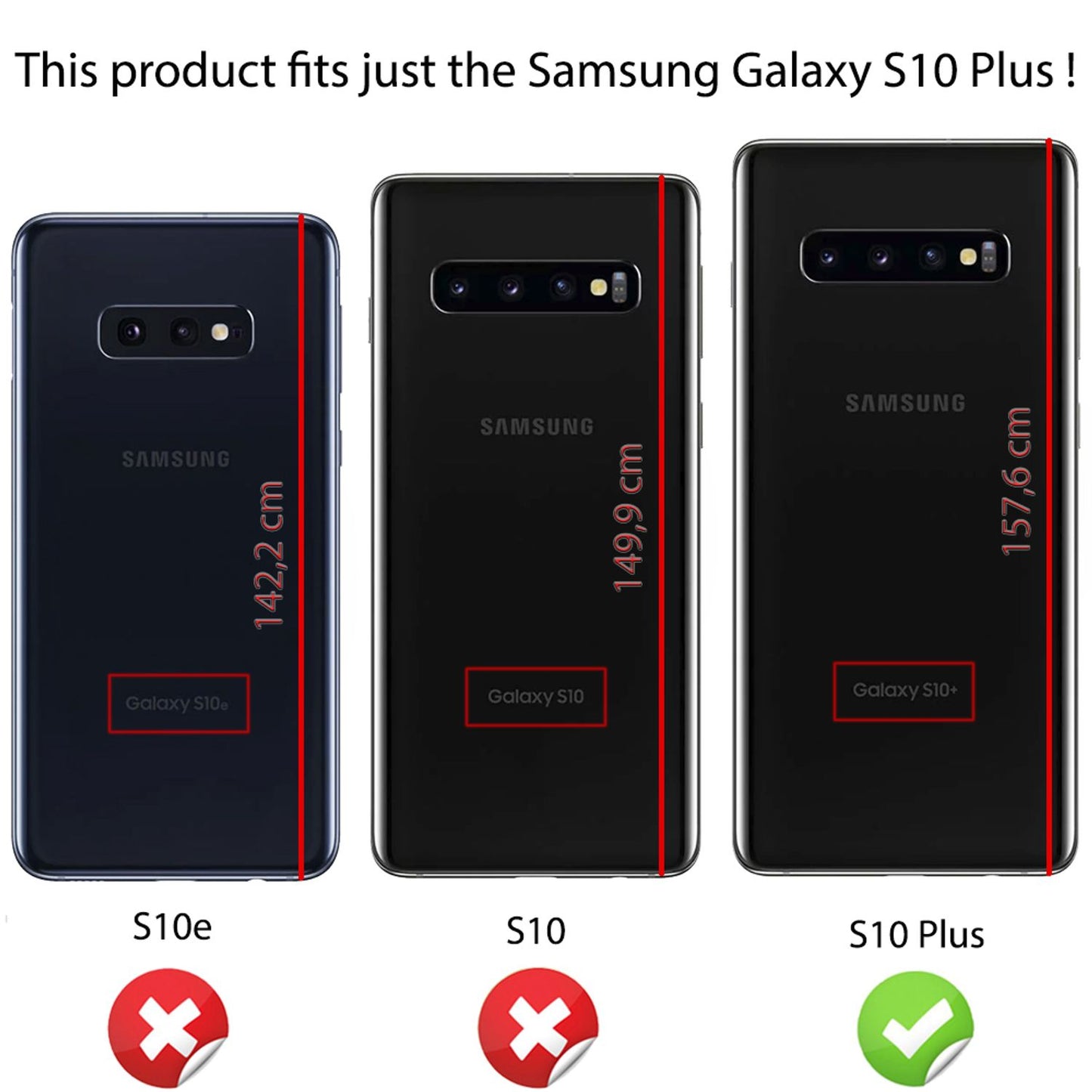 NALIA Panzerhülle für Samsung Galaxy S10 Plus – Ring-Ständer 360° & Magnet-Halterung Kompatibel – RINGDEFEND (Stoßfestes Outdoor Case) – Marke aus Berlin