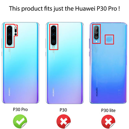 NALIA Panzerhülle für Huawei P30 Pro – Ring-Ständer 360° & Magnet-Halterung Kompatibel – RINGDEFEND (Stoßfestes Outdoor Case) – Marke aus Berlin