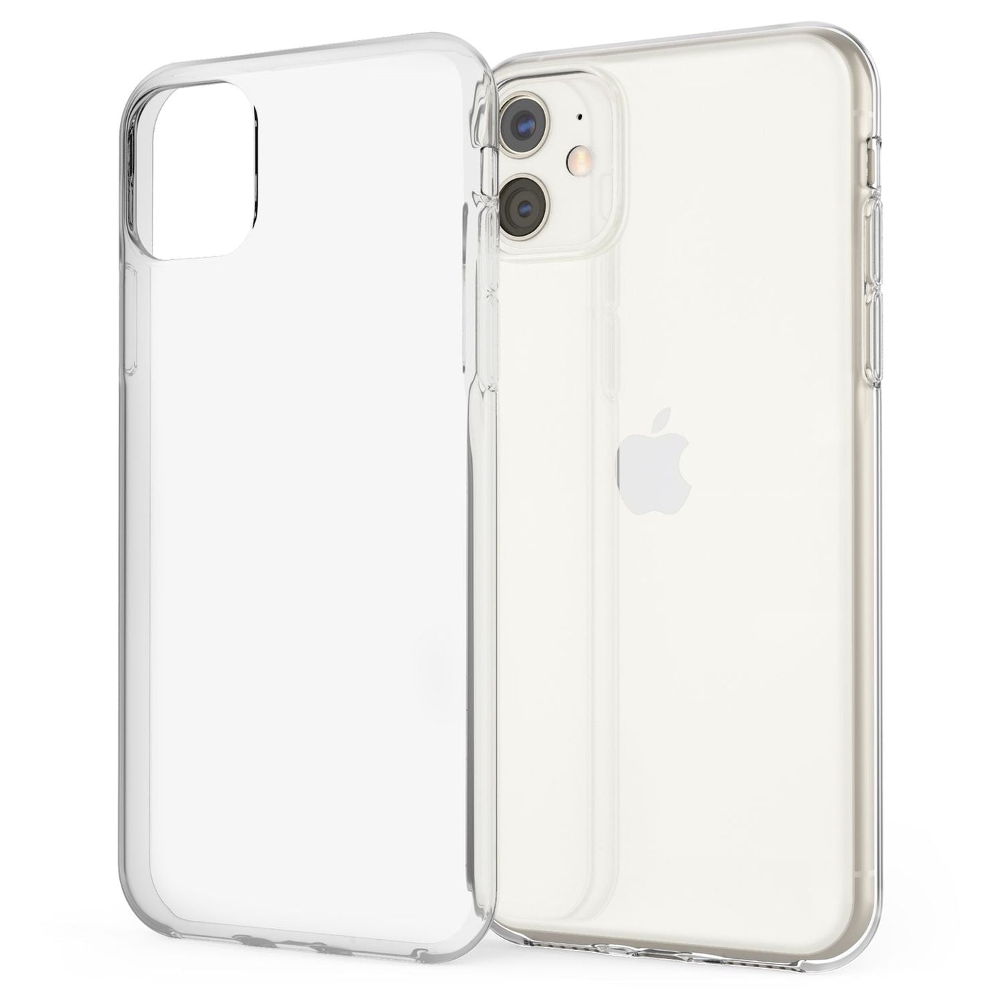 NALIA Transparente Silikonhülle für iPhone 11 – Anti-Gelb & Rutschfest – GLAZE (Handyhülle Kristallklar, Schlank & Stoßfest) – Marke aus Berlin