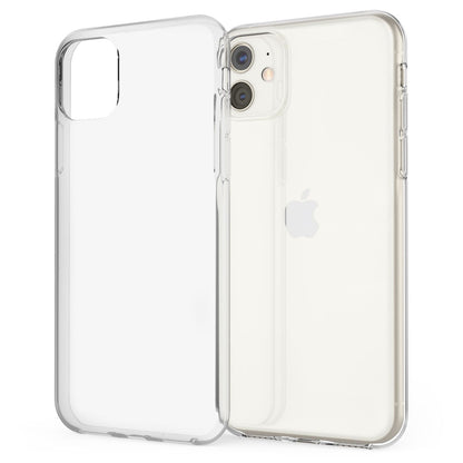 NALIA Transparente Silikonhülle für iPhone 11 – Anti-Gelb & Rutschfest – GLAZE (Handyhülle Kristallklar, Schlank & Stoßfest) – Marke aus Berlin