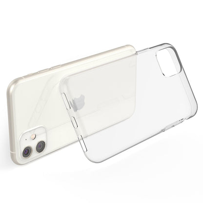 NALIA Transparente Silikonhülle für iPhone 11 – Anti-Gelb & Rutschfest – GLAZE (Handyhülle Kristallklar, Schlank & Stoßfest) – Marke aus Berlin