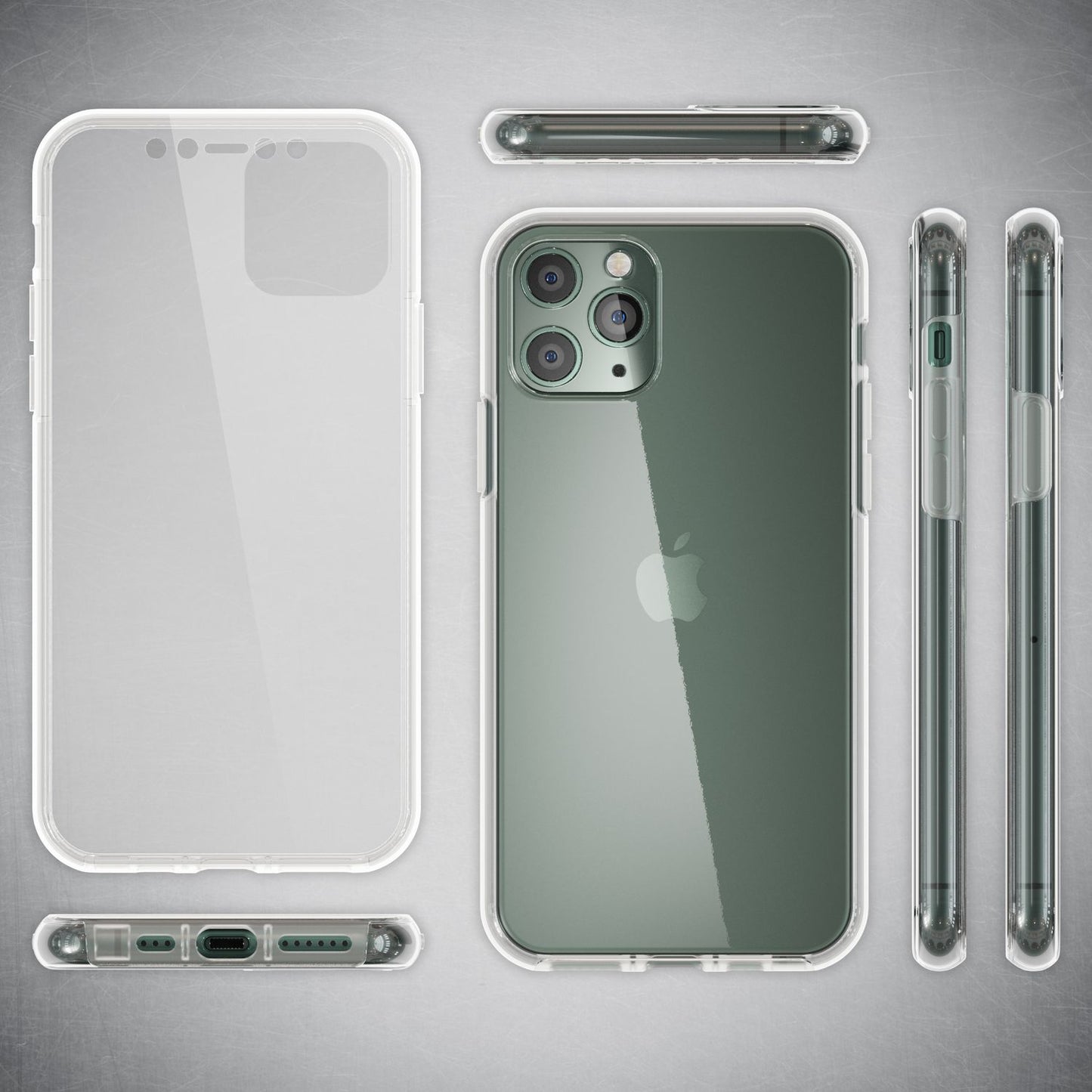 NALIA 360° Hülle für iPhone 11 Pro Max – Vorne & Hinten Schutz – 360GUARD (Full-Body Case) – Marke aus Berlin