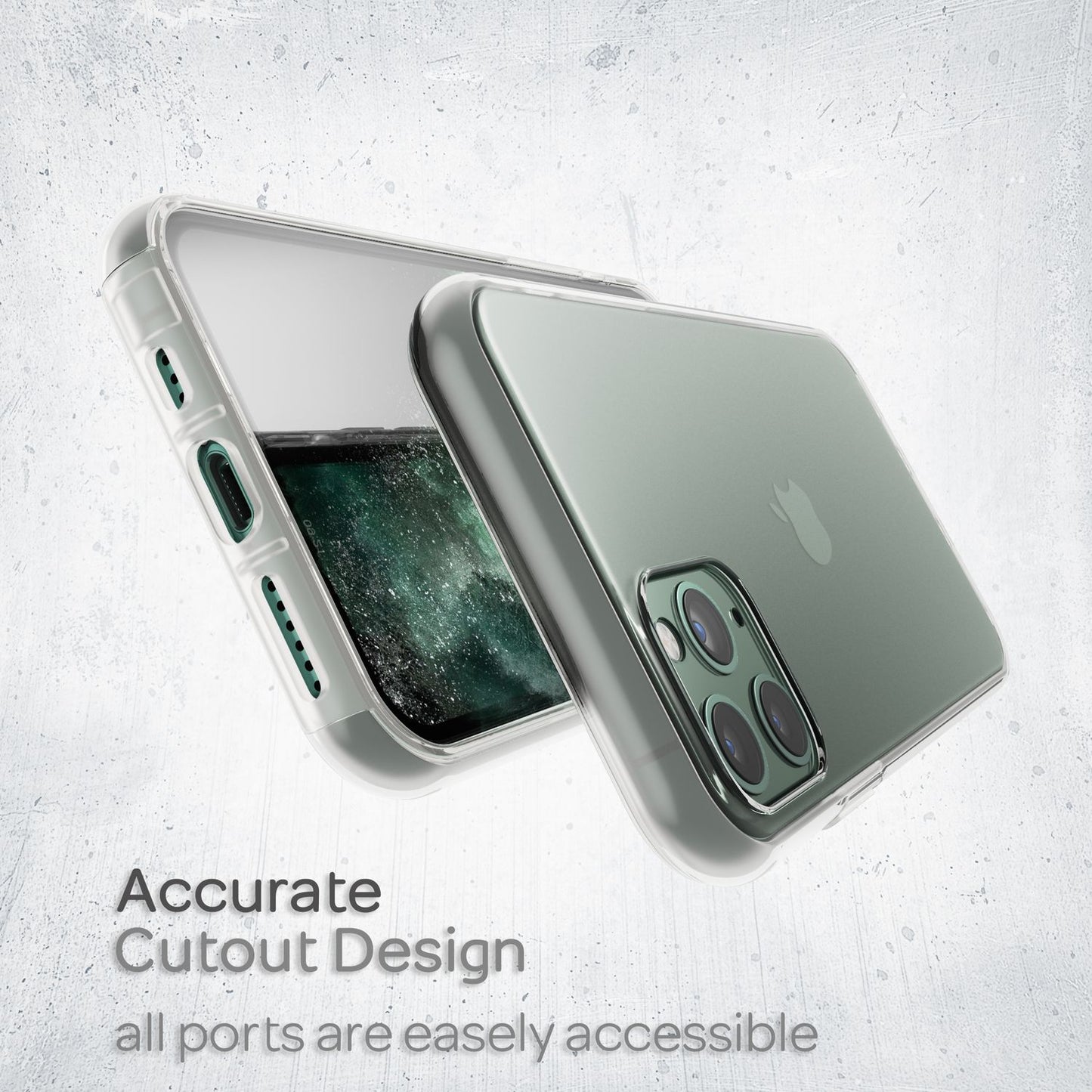 NALIA 360° Hülle für iPhone 11 Pro – Vorne & Hinten Schutz – 360GUARD (Full-Body Case) – Marke aus Berlin