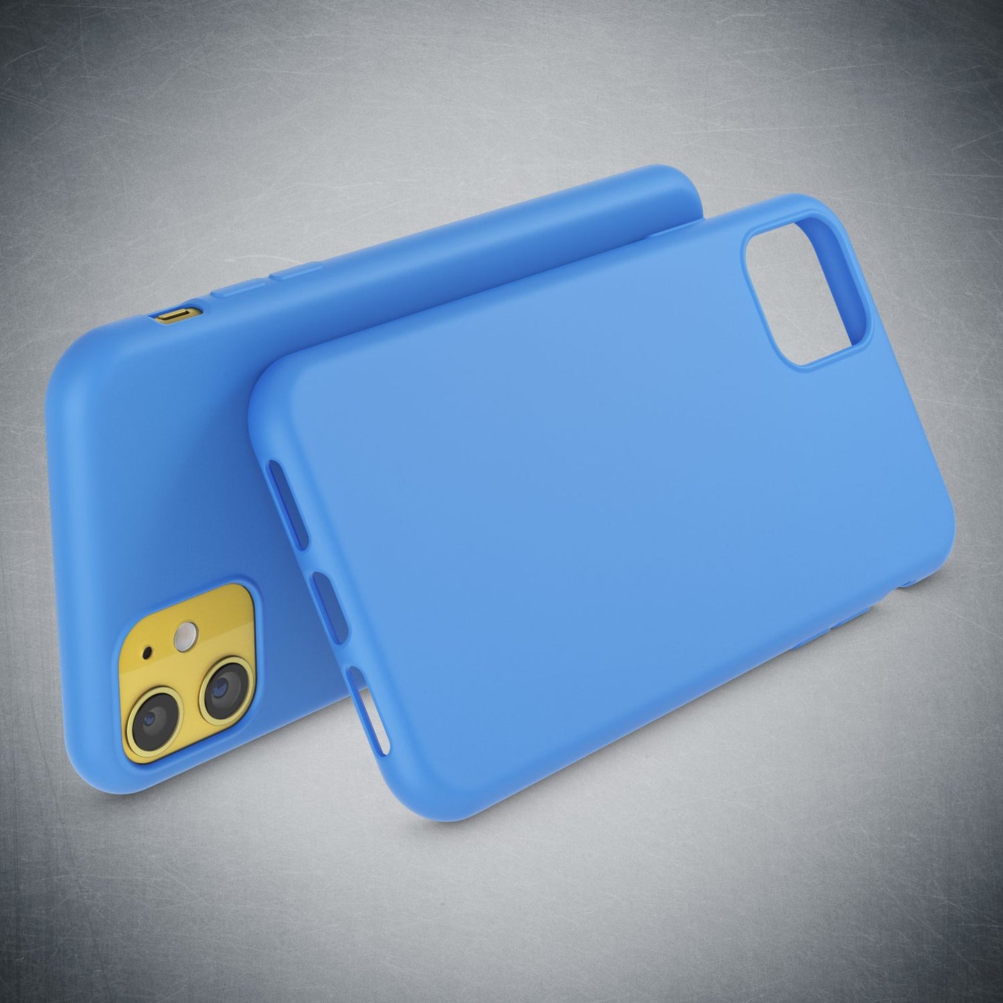 NALIA Neon Silikonhülle für iPhone 11 – Soft-Touch & Signal-Neon – NEONSHOCK (Matte Schutzhülle) – Marke aus Berlin