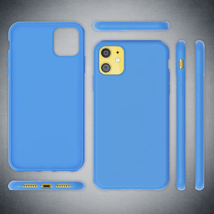 NALIA Neon Silikonhülle für iPhone 11 – Soft-Touch & Signal-Neon – NEONSHOCK (Matte Schutzhülle) – Marke aus Berlin