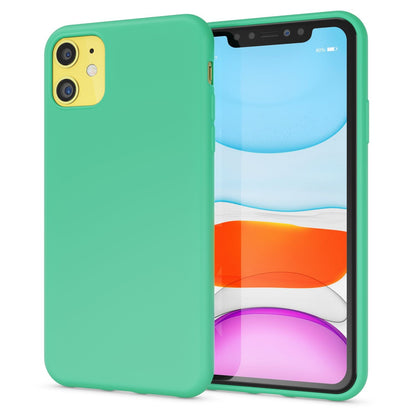 NALIA Neon Silikonhülle für iPhone 11 – Soft-Touch & Signal-Neon – NEONSHOCK (Matte Schutzhülle) – Marke aus Berlin