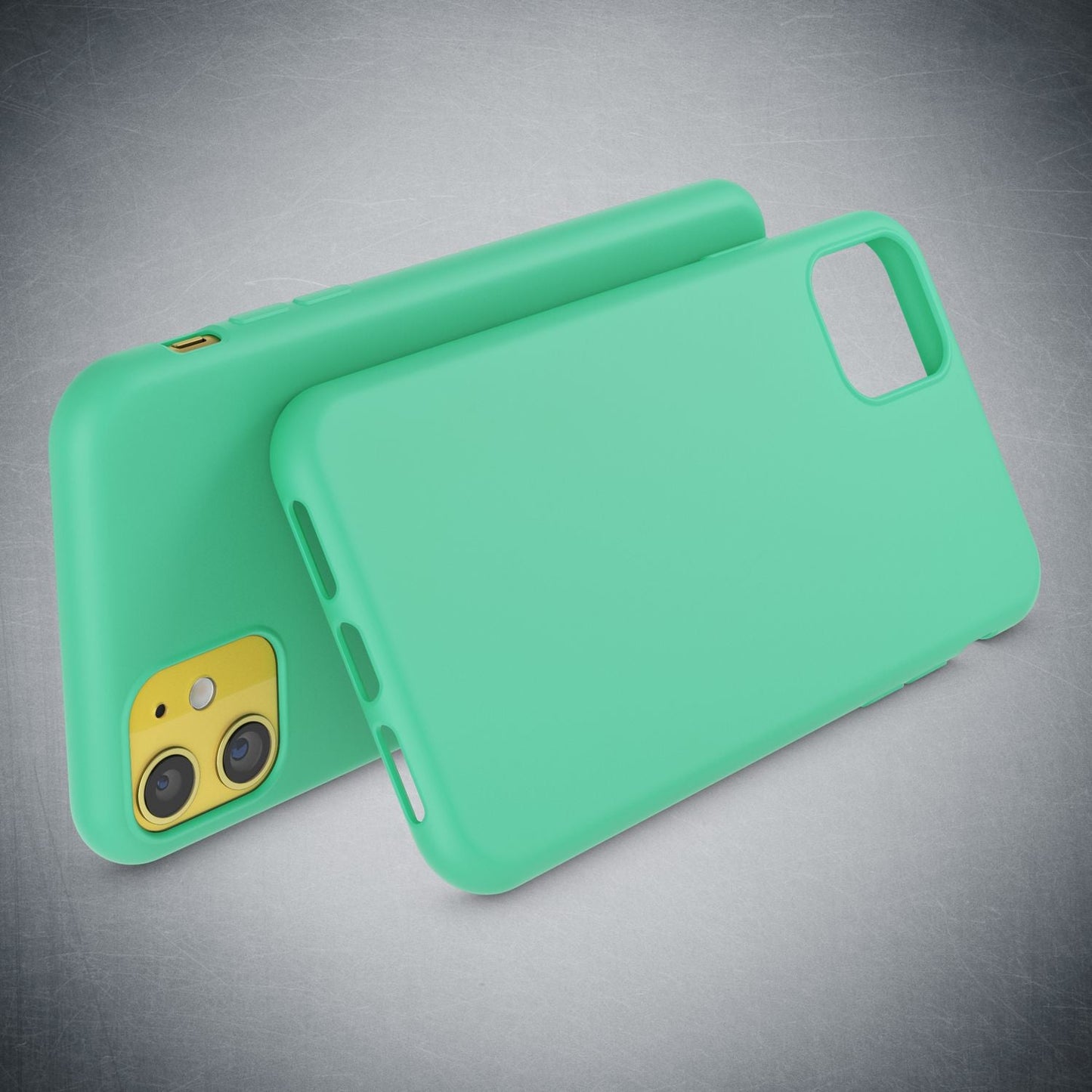 NALIA Neon Silikonhülle für iPhone 11 – Soft-Touch & Signal-Neon – NEONSHOCK (Matte Schutzhülle) – Marke aus Berlin