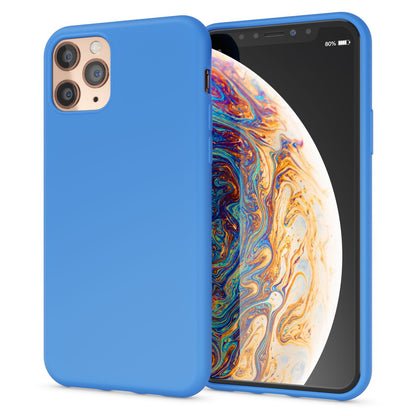 NALIA Neon Silikonhülle für iPhone 11 Pro Max – Soft-Touch & Signal-Neon – NEONSHOCK (Matte Schutzhülle) – Marke aus Berlin