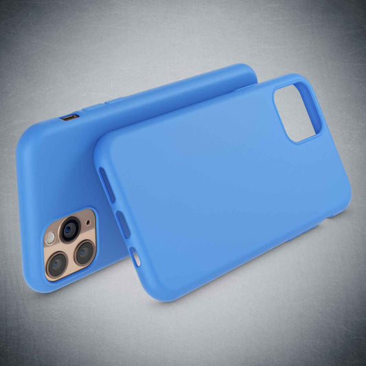 NALIA Neon Silikonhülle für iPhone 11 Pro Max – Soft-Touch & Signal-Neon – NEONSHOCK (Matte Schutzhülle) – Marke aus Berlin