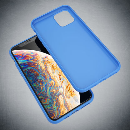 NALIA Neon Silikonhülle für iPhone 11 Pro Max – Soft-Touch & Signal-Neon – NEONSHOCK (Matte Schutzhülle) – Marke aus Berlin
