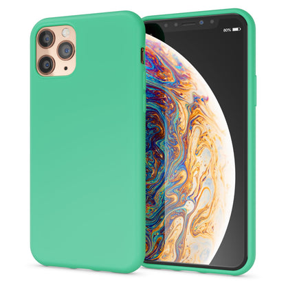 NALIA Neon Silikonhülle für iPhone 11 Pro Max – Soft-Touch & Signal-Neon – NEONSHOCK (Matte Schutzhülle) – Marke aus Berlin
