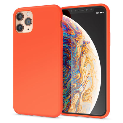 NALIA Neon Silikonhülle für iPhone 11 Pro Max – Soft-Touch & Signal-Neon – NEONSHOCK (Matte Schutzhülle) – Marke aus Berlin