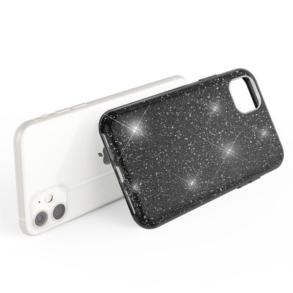 NALIA Glitzerhülle für iPhone 11 – Funkelnder Glitzer-Look & Grip – SHINEPOP (Silikon Case) – Marke aus Berlin
