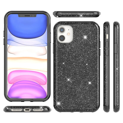 NALIA Glitzerhülle für iPhone 11 – Funkelnder Glitzer-Look & Grip – SHINEPOP (Silikon Case) – Marke aus Berlin
