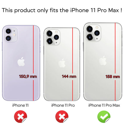 NALIA Glitzerhülle für iPhone 11 Pro Max – Funkelnder Glitzer-Look & Grip – SHINEPOP (Silikon Case) – Marke aus Berlin