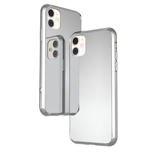 NALIA Spiegelhülle für iPhone 11 – Echtes Glas (9H Spiegel & Robust) – RAYN (Premium Hardcase & Silikon Bumper) – Marke aus Berlin