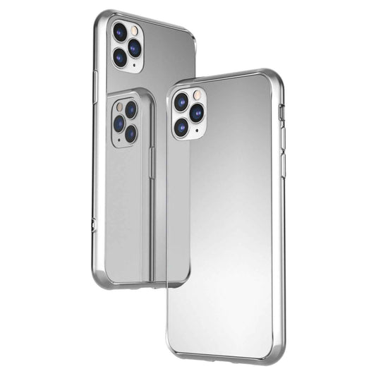 NALIA Spiegelhülle für iPhone 11 Pro – Echtes Glas (9H Spiegel & Robust) – RAYN (Premium Hardcase & Silikon Bumper) – Marke aus Berlin