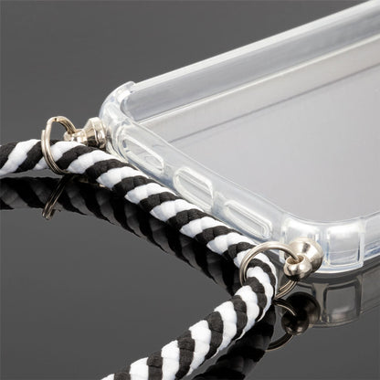 NALIA Handykette für iPhone 11 Pro Max – Transparentes Hybrid-Case & Band – HANGIT (Anti-Gelb Rückseite & Verstellbar) – Marke aus Berlin