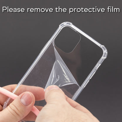 NALIA Handykette für iPhone 11 Pro – Transparentes Hybrid-Case & Band – HANGIT (Anti-Gelb Rückseite & Verstellbar) – Marke aus Berlin