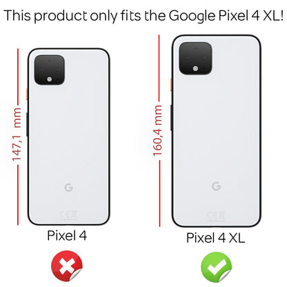 NALIA Panzerhülle für Google Pixel 4 XL – Ring-Ständer 360° & Magnet-Halterung Kompatibel – RINGDEFEND (Stoßfestes Outdoor Case) – Marke aus Berlin