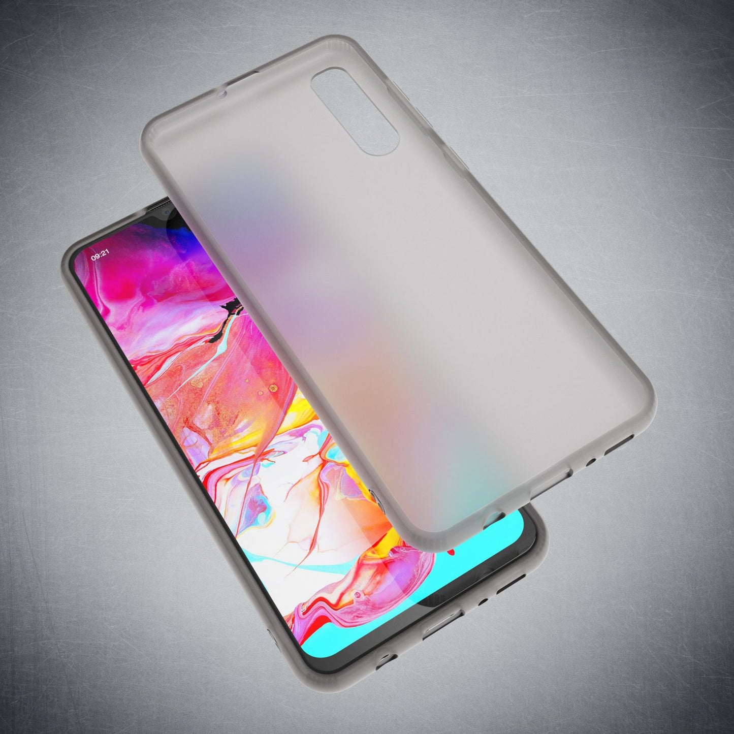 NALIA Silikonhülle kompatibel mit Samsung Galaxy A70 Hülle, Dünne Durchsichtige Handyhülle Ultra-Slim Phone Case Cover, Weiche TPU Gummi Schutzhülle Silikon Handy-Tasche Soft Bumper