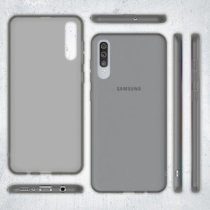 NALIA Silikonhülle kompatibel mit Samsung Galaxy A70 Hülle, Dünne Durchsichtige Handyhülle Ultra-Slim Phone Case Cover, Weiche TPU Gummi Schutzhülle Silikon Handy-Tasche Soft Bumper