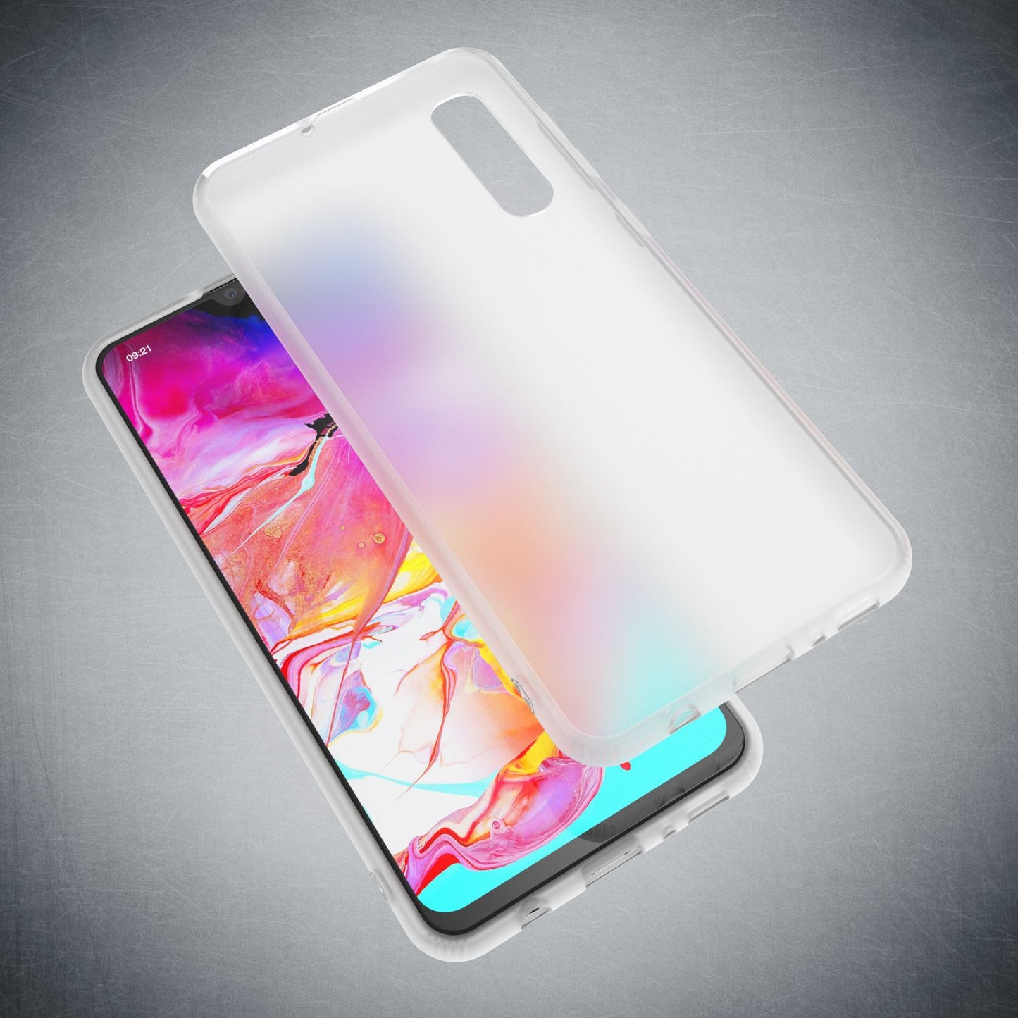 NALIA Silikonhülle kompatibel mit Samsung Galaxy A70 Hülle, Dünne Durchsichtige Handyhülle Ultra-Slim Phone Case Cover, Weiche TPU Gummi Schutzhülle Silikon Handy-Tasche Soft Bumper
