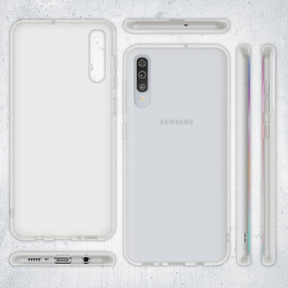 NALIA Silikonhülle kompatibel mit Samsung Galaxy A70 Hülle, Dünne Durchsichtige Handyhülle Ultra-Slim Phone Case Cover, Weiche TPU Gummi Schutzhülle Silikon Handy-Tasche Soft Bumper