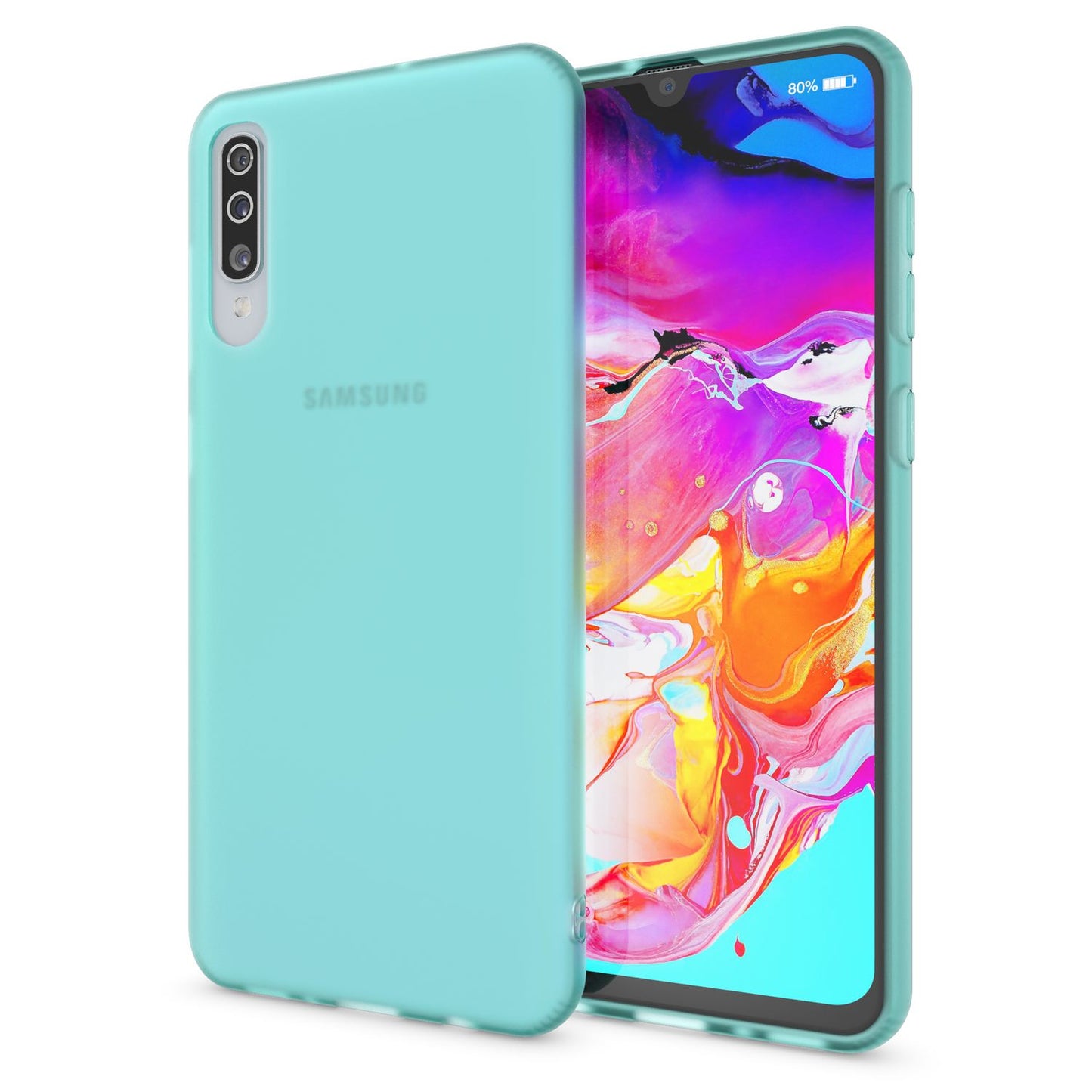 NALIA Silikonhülle kompatibel mit Samsung Galaxy A70 Hülle, Dünne Durchsichtige Handyhülle Ultra-Slim Phone Case Cover, Weiche TPU Gummi Schutzhülle Silikon Handy-Tasche Soft Bumper