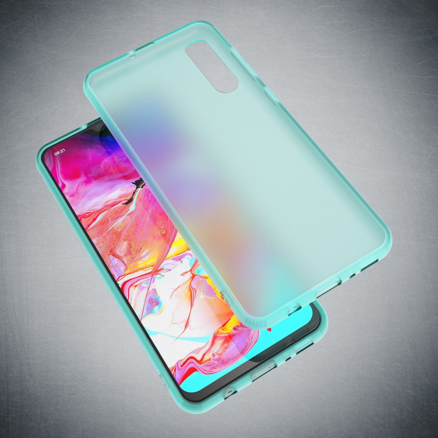 NALIA Silikonhülle kompatibel mit Samsung Galaxy A70 Hülle, Dünne Durchsichtige Handyhülle Ultra-Slim Phone Case Cover, Weiche TPU Gummi Schutzhülle Silikon Handy-Tasche Soft Bumper