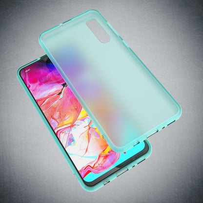 NALIA Silikonhülle kompatibel mit Samsung Galaxy A70 Hülle, Dünne Durchsichtige Handyhülle Ultra-Slim Phone Case Cover, Weiche TPU Gummi Schutzhülle Silikon Handy-Tasche Soft Bumper