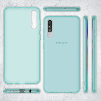 NALIA Silikonhülle kompatibel mit Samsung Galaxy A70 Hülle, Dünne Durchsichtige Handyhülle Ultra-Slim Phone Case Cover, Weiche TPU Gummi Schutzhülle Silikon Handy-Tasche Soft Bumper