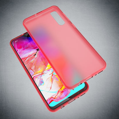 NALIA Silikonhülle kompatibel mit Samsung Galaxy A70 Hülle, Dünne Durchsichtige Handyhülle Ultra-Slim Phone Case Cover, Weiche TPU Gummi Schutzhülle Silikon Handy-Tasche Soft Bumper