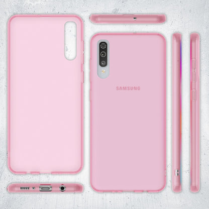 NALIA Silikonhülle kompatibel mit Samsung Galaxy A70 Hülle, Dünne Durchsichtige Handyhülle Ultra-Slim Phone Case Cover, Weiche TPU Gummi Schutzhülle Silikon Handy-Tasche Soft Bumper