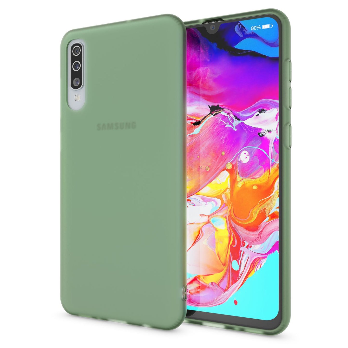 NALIA Silikonhülle kompatibel mit Samsung Galaxy A70 Hülle, Dünne Durchsichtige Handyhülle Ultra-Slim Phone Case Cover, Weiche TPU Gummi Schutzhülle Silikon Handy-Tasche Soft Bumper