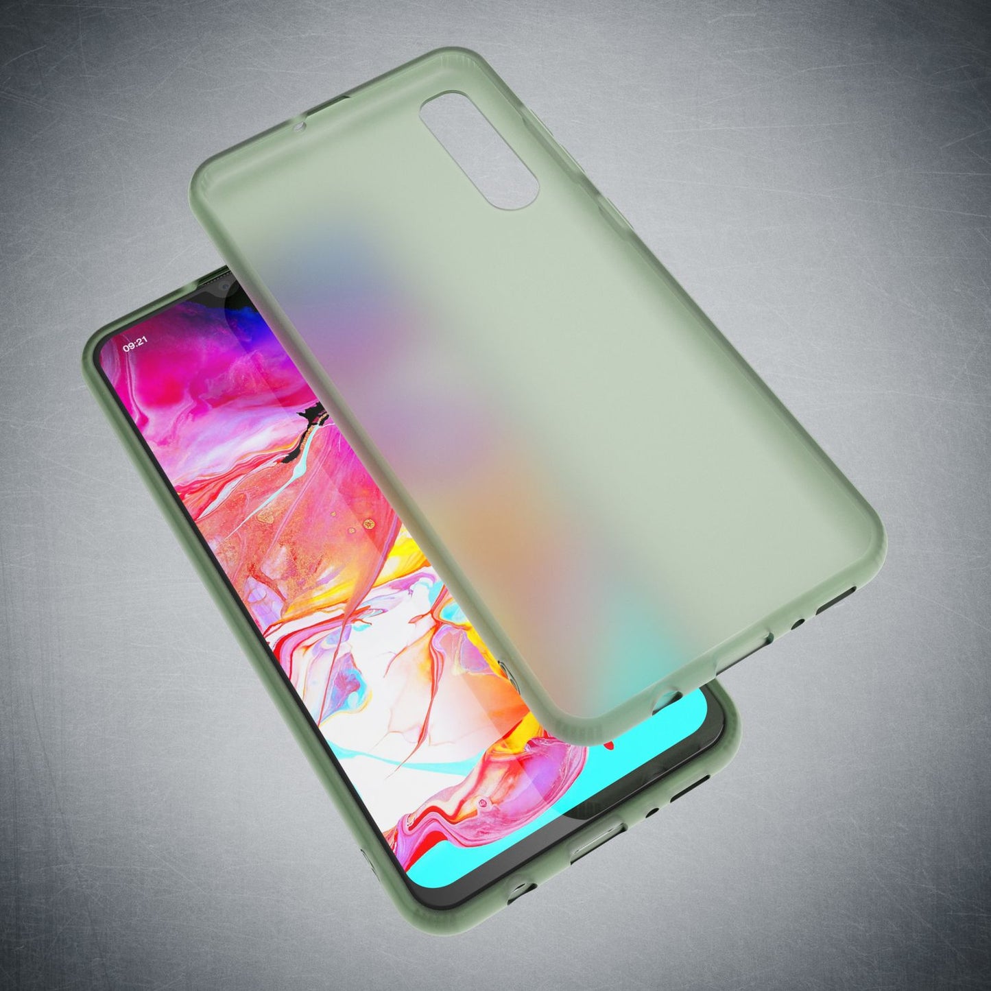 NALIA Silikonhülle kompatibel mit Samsung Galaxy A70 Hülle, Dünne Durchsichtige Handyhülle Ultra-Slim Phone Case Cover, Weiche TPU Gummi Schutzhülle Silikon Handy-Tasche Soft Bumper