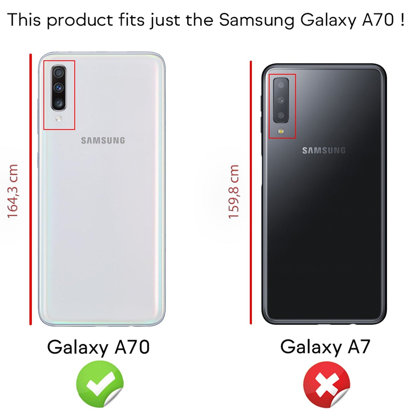 NALIA Silikonhülle kompatibel mit Samsung Galaxy A70 Hülle, Dünne Durchsichtige Handyhülle Ultra-Slim Phone Case Cover, Weiche TPU Gummi Schutzhülle Silikon Handy-Tasche Soft Bumper