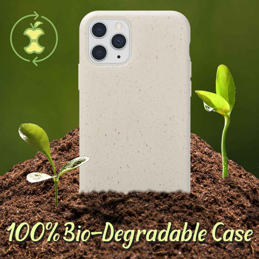 NALIA Handyhülle für iPhone 11 Pro – Weizenstroh Case (Pflanzenbasiert) – BIOVERA – Matt & Stoßfest (Vegan) – Marke aus Berlin