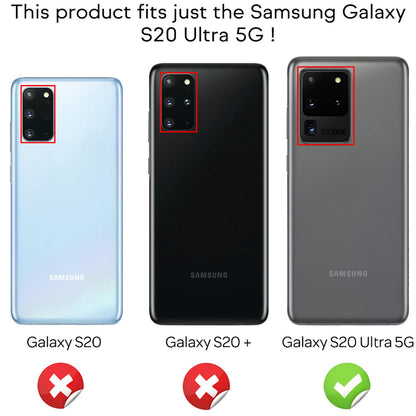 NALIA Glitzerhülle für Samsung Galaxy S20 Ultra – Funkelnder Glitzer-Look & Grip – SHINEPOP (Silikon Case) – Marke aus Berlin
