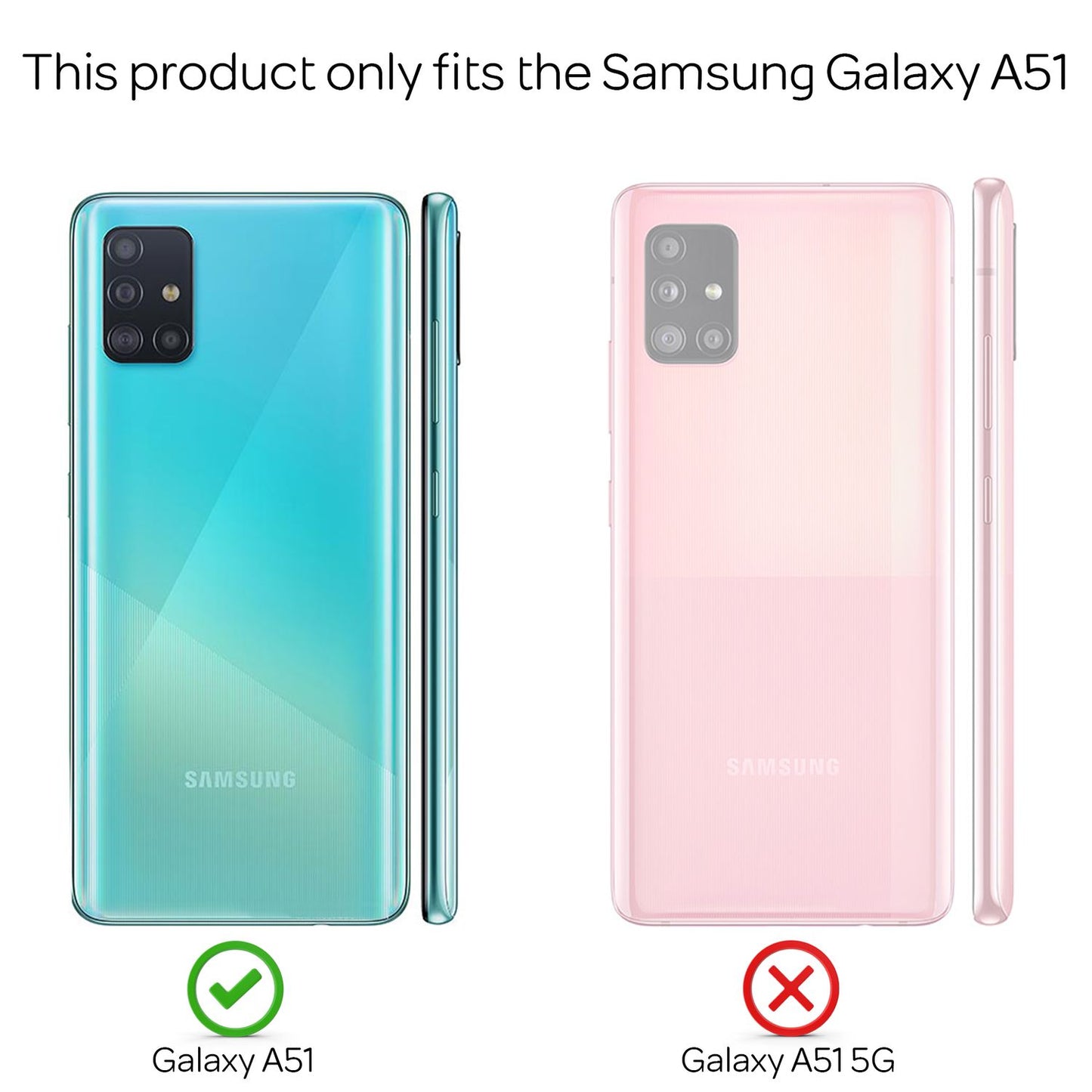 NALIA Silikonhülle für Samsung Galaxy A51 – Rutschfest & Matt – VORTEX (Gebürstete Optik & Carbon Design) – Marke aus Berlin