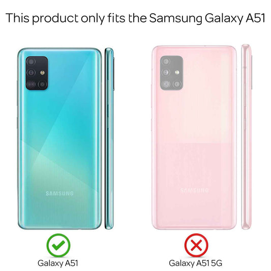 NALIA Silikonhülle für Samsung Galaxy A51 – Rutschfest & Matt – VORTEX (Gebürstete Optik & Carbon Design) – Marke aus Berlin