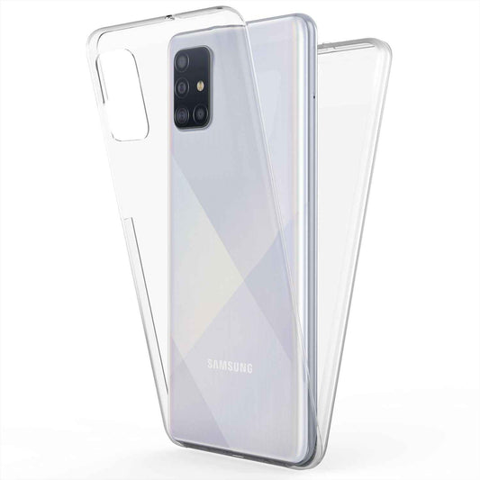 NALIA 360° Hülle für Samsung Galaxy A51 – Vorne & Hinten Schutz – 360GUARD (Full-Body Case) – Marke aus Berlin