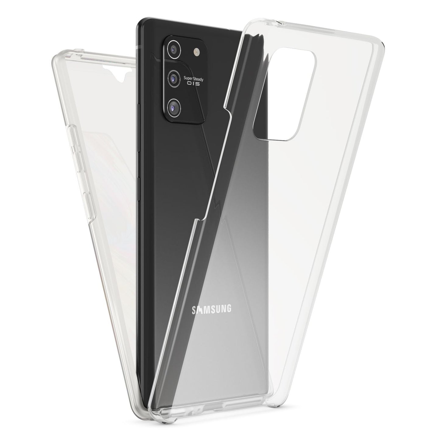 NALIA 360° Hülle für Samsung Galaxy S10 Lite – Vorne & Hinten Schutz – 360GUARD (Full-Body Case) – Marke aus Berlin