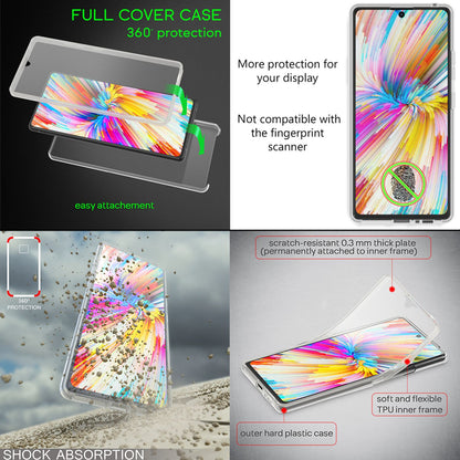 NALIA 360° Hülle für Samsung Galaxy S10 Lite – Vorne & Hinten Schutz – 360GUARD (Full-Body Case) – Marke aus Berlin