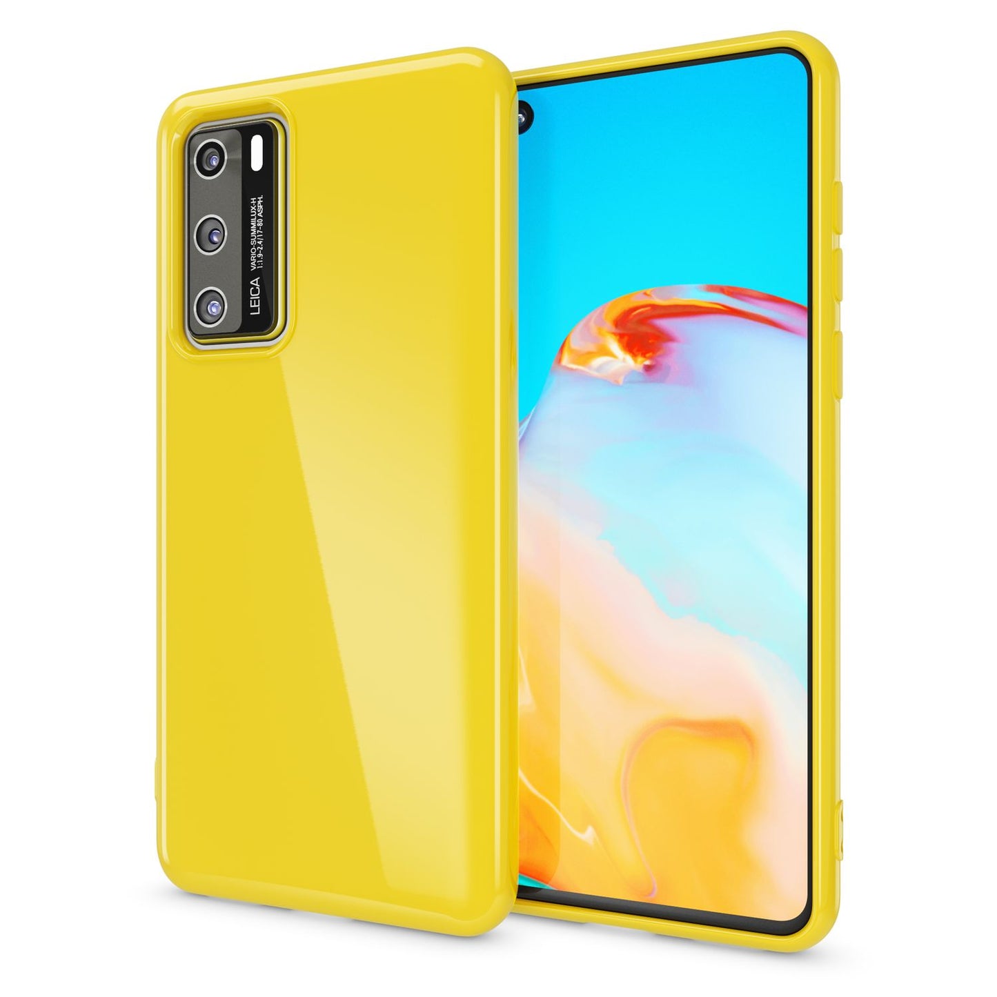 NALIA Silikon Handyhülle kompatibel mit Huawei P40 Hülle, Dünne TPU Schutzhülle Soft Phone Case Cover, Ultra-Slim Backcover Gummi Bumper Handy-Tasche Schale Backcase Etui Softcase Weich