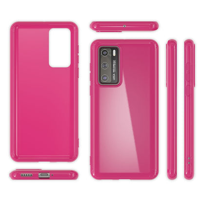 NALIA Silikon Handyhülle kompatibel mit Huawei P40 Hülle, Dünne TPU Schutzhülle Soft Phone Case Cover, Ultra-Slim Backcover Gummi Bumper Handy-Tasche Schale Backcase Etui Softcase Weich
