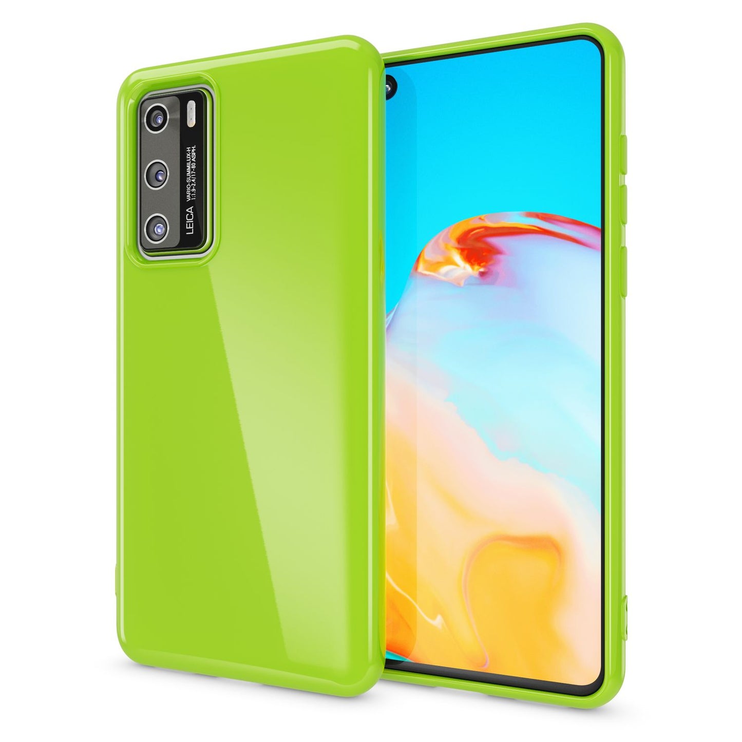 NALIA Silikon Handyhülle kompatibel mit Huawei P40 Hülle, Dünne TPU Schutzhülle Soft Phone Case Cover, Ultra-Slim Backcover Gummi Bumper Handy-Tasche Schale Backcase Etui Softcase Weich