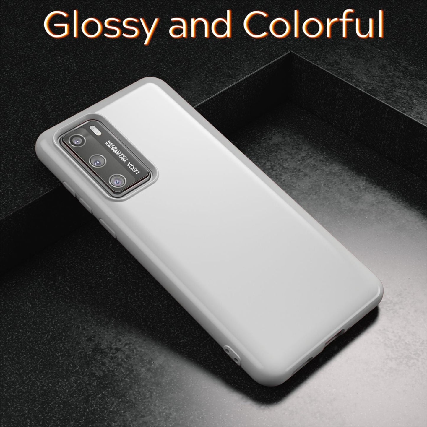 NALIA Silikon Handyhülle kompatibel mit Huawei P40 Hülle, Dünne TPU Schutzhülle Soft Phone Case Cover, Ultra-Slim Backcover Gummi Bumper Handy-Tasche Schale Backcase Etui Softcase Weich