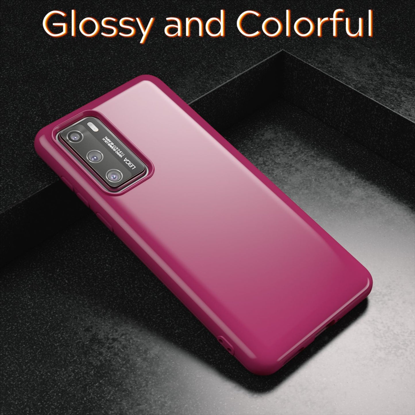 NALIA Silikon Handyhülle kompatibel mit Huawei P40 Hülle, Dünne TPU Schutzhülle Soft Phone Case Cover, Ultra-Slim Backcover Gummi Bumper Handy-Tasche Schale Backcase Etui Softcase Weich