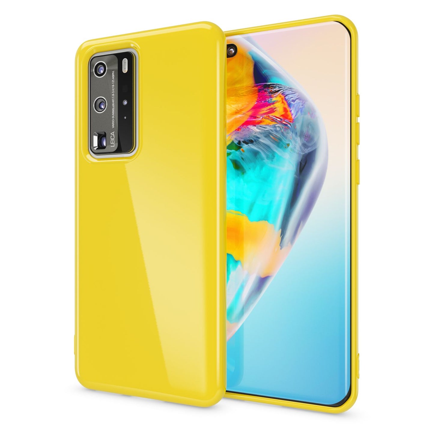 NALIA Silikon Handyhülle kompatibel mit Huawei P40 Pro Hülle, Dünne TPU Schutzhülle Soft Phone Case Cover, Ultra-Slim Backcover Gummi Bumper Handy-Tasche Schale Backcase Etui Softcase